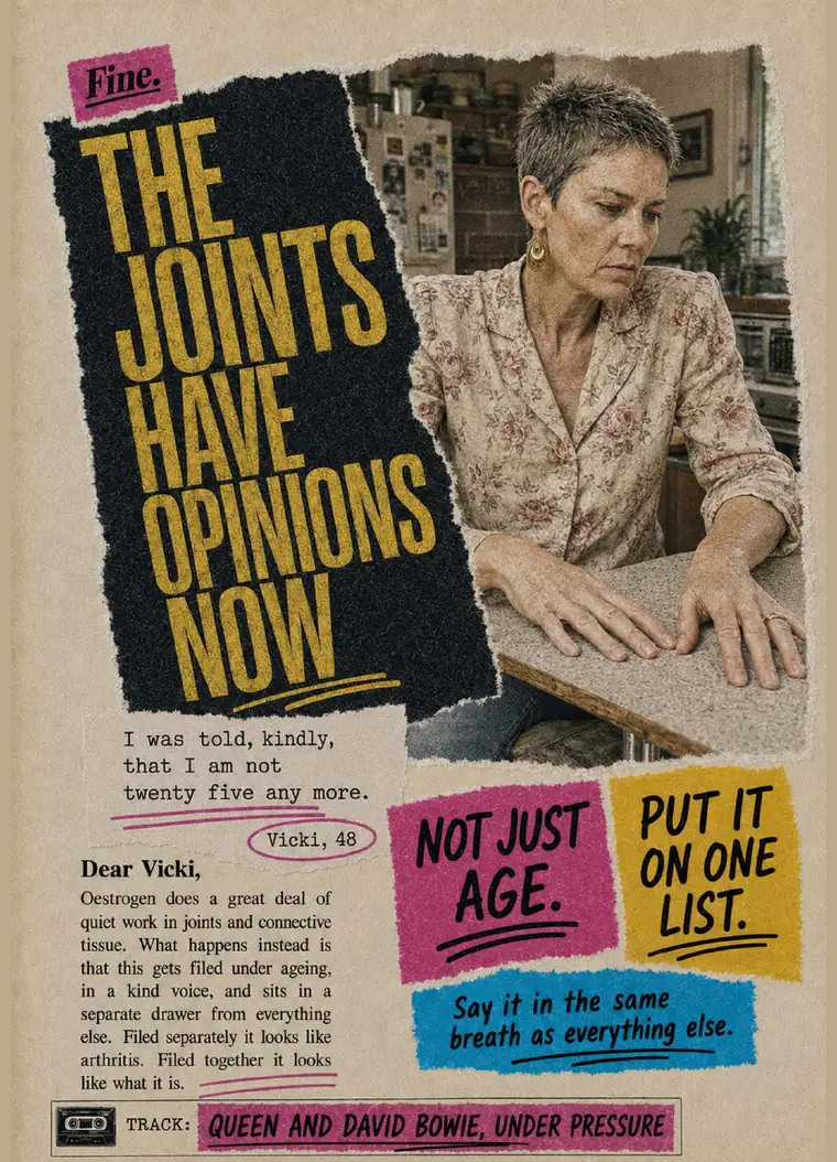 Fine. card 23, The Joints Have Opinions Now