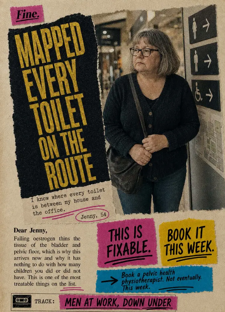 Fine. card 26, Mapped Every Toilet On The Route