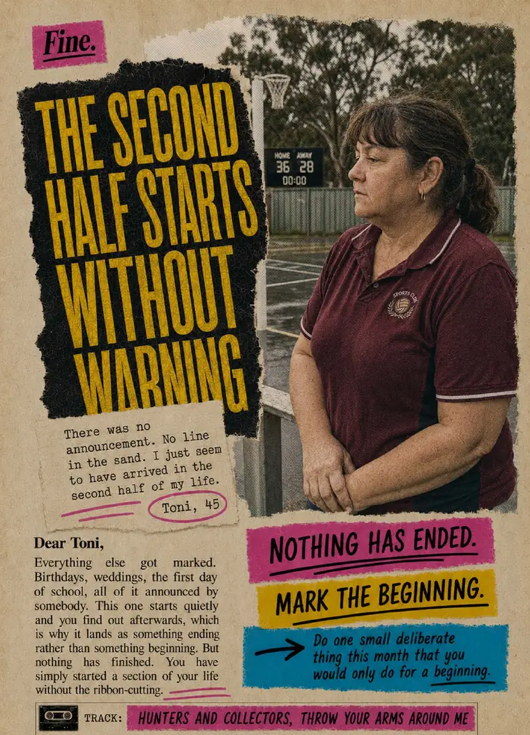 Fine. card 33, The Second Half Starts Without Warning
