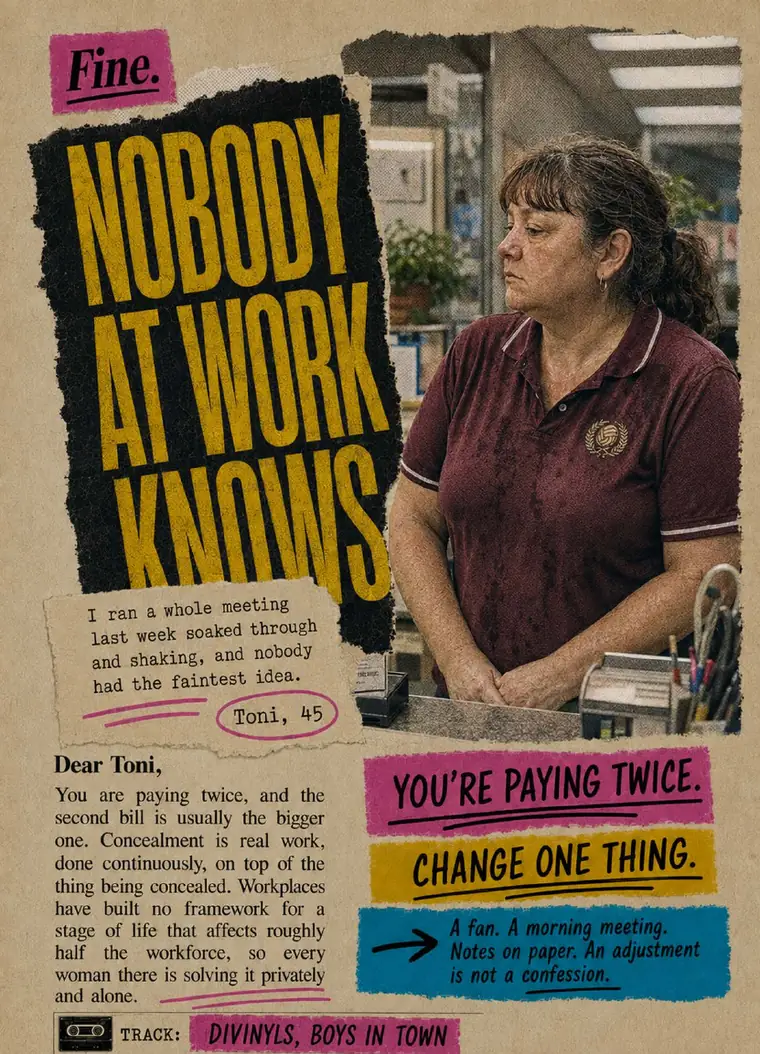 Fine. card 41, Nobody At Work Knows