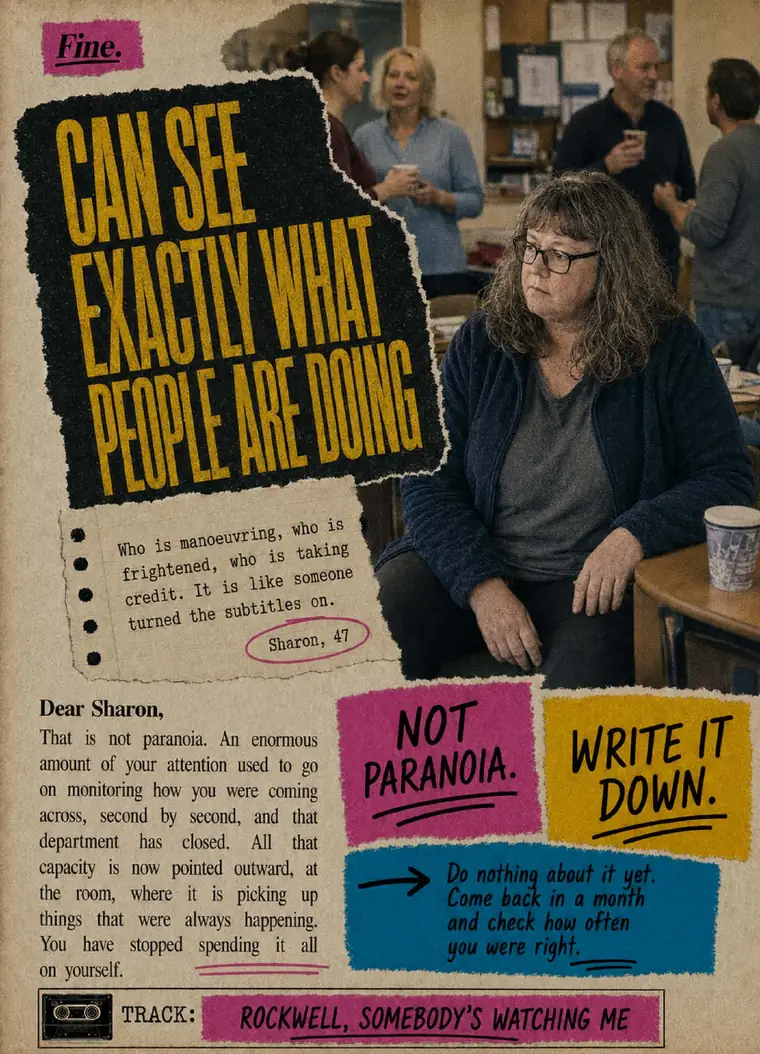 Fine. card 48, Can See Exactly What People Are Doing