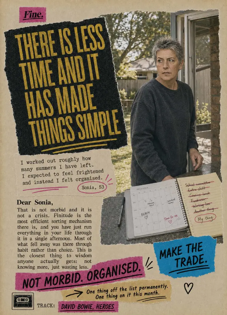 Fine. card 50, There Is Less Time And It Has Made Things Simple